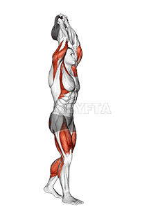 Kettlebell Overhead Carry demonstration
