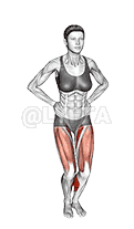 Circles Knee Stretch demonstration