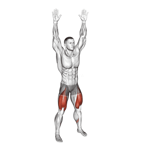 Bodyweight Overhead Squat demonstration