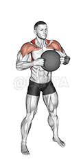 Medicine Ball Around Head Rotation demonstration