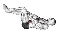 Lying Ab Press demonstration