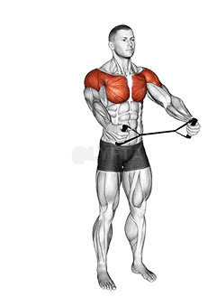Band Warm-up Shoulder Stretch demonstration