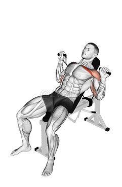 Band Incline Bench Press demonstration